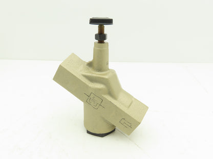 Ross 1968B4007 Pneumatic Air Flow Control Valve 1/2" NPT 0.3-10 Bar Lot of 2