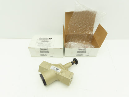 Ross 1968B4007 Pneumatic Air Flow Control Valve 1/2" NPT 0.3-10 Bar Lot of 2