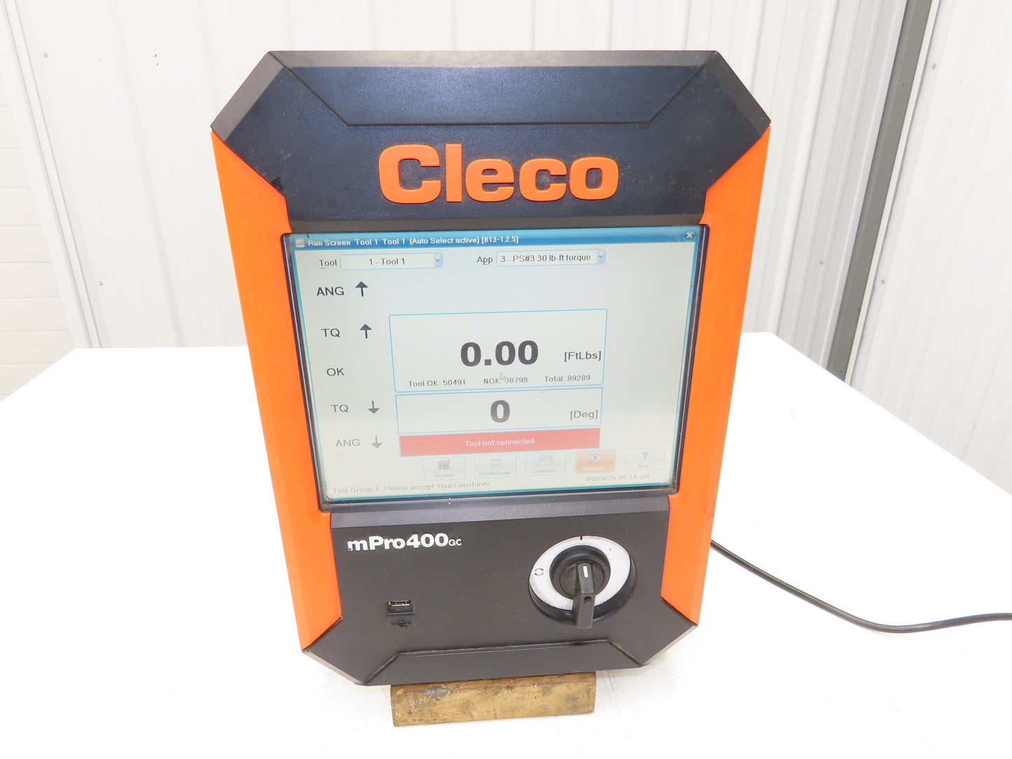 Cleco MPRO400GC-P Nutrunner Torque Controller Module for Apex Tool 120VAC