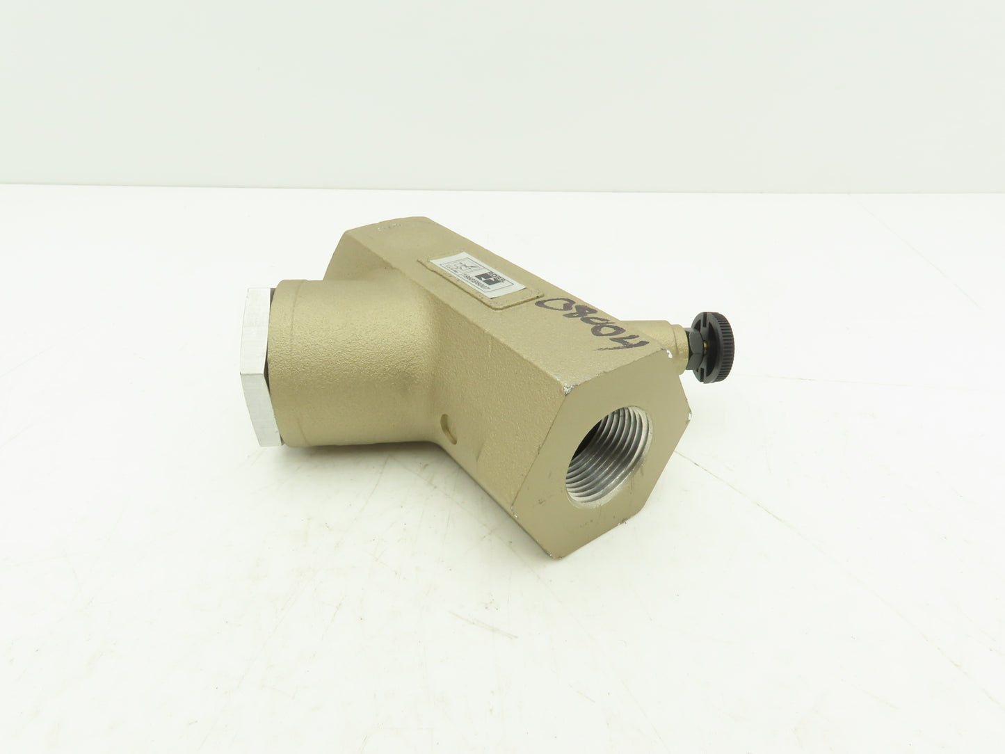 Ross 1968B6007 Pneumatic Air High Capacity Flow Control Valve 1" NPT 0.3-10 Bar