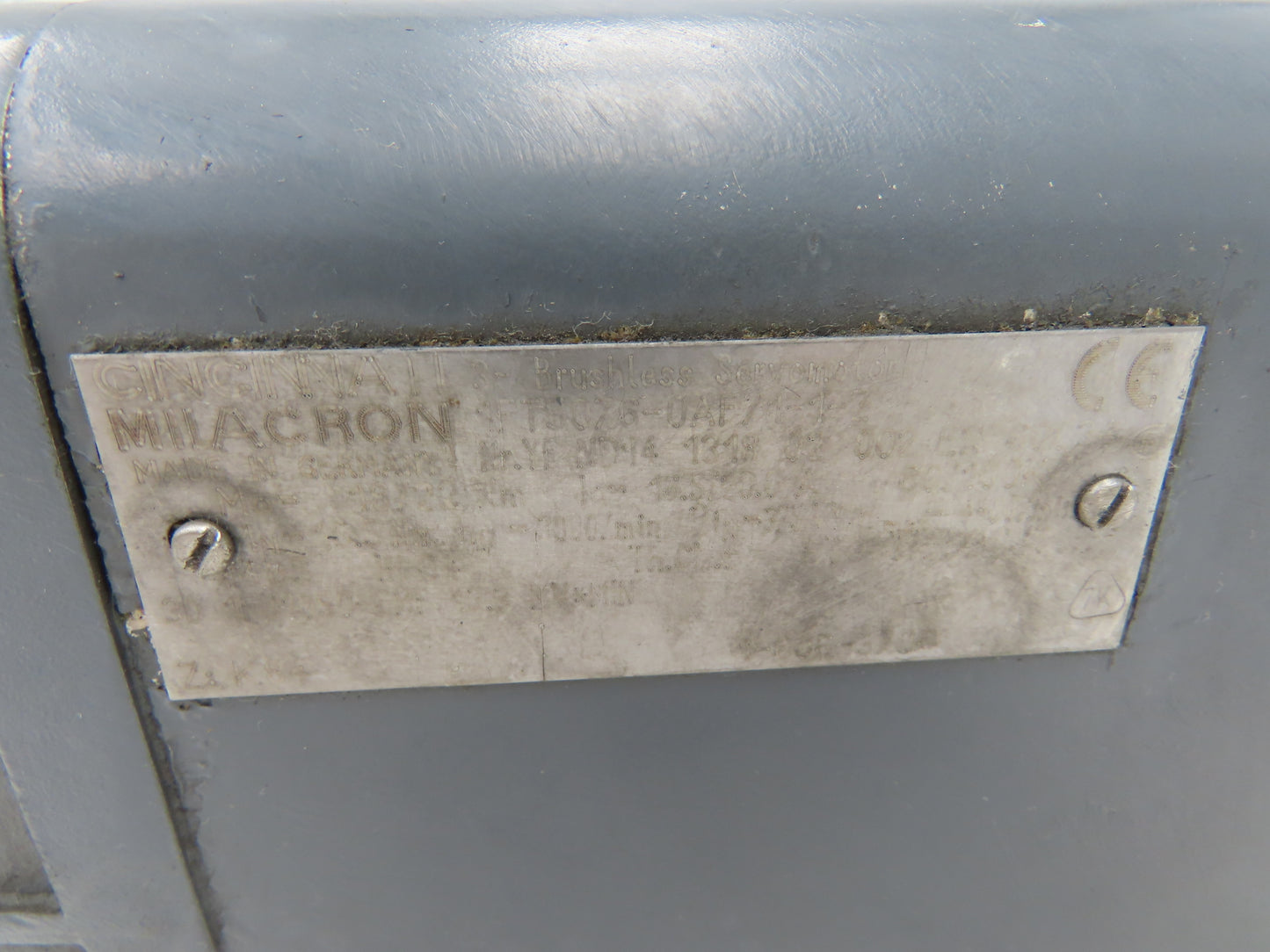 Siemens 1FT5076-0AF71-1-Z Milacron Permanent Magnet Servo Motor 3PH 3000 RPM