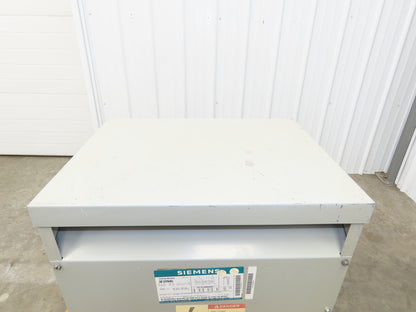 Siemens 3F3Y045 Step Down Transformer 45KVA 3Ph HV 480V Delta LV 208Y/120V Wye