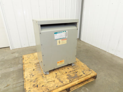 Siemens 3F3Y045 Step Down Transformer 45KVA 3Ph HV 480V Delta LV 208Y/120V Wye