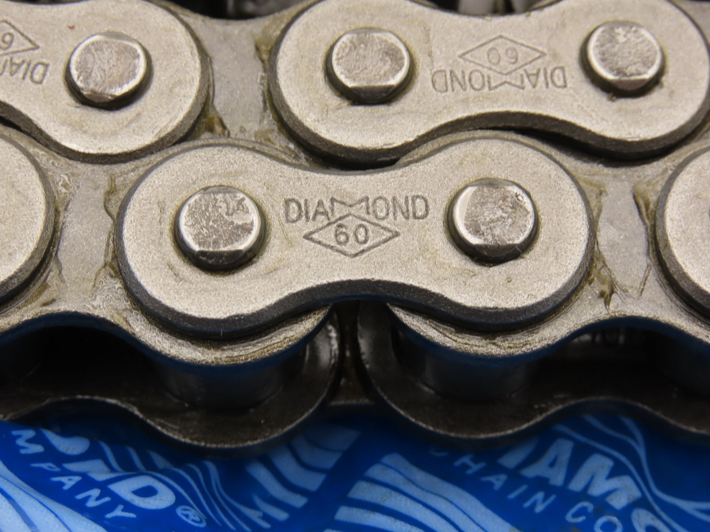 Diamond X-1233-010 Roller Chain #60 Riveted 10' Single Strand