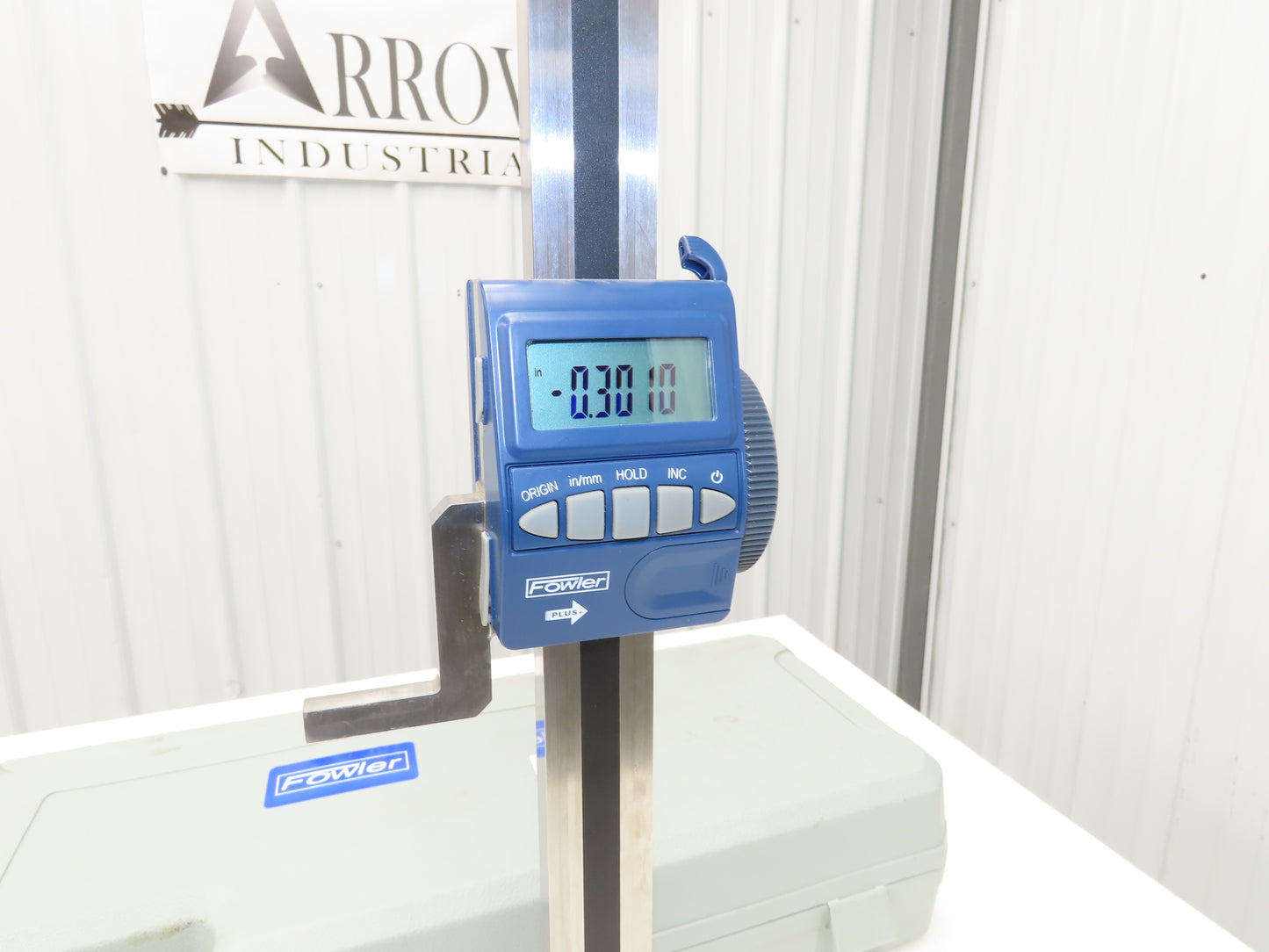 Fowler 54-175-024-1 ABS Plus Digital Z Height Gage 0-24" Range 600mm w/Case