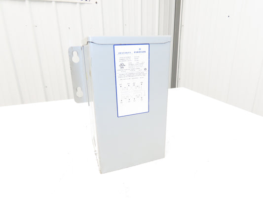 Sola HS1F2AS Step Down Transformer Hevi-Duty 2kva 1Ph HV 240/480 LV 120/240