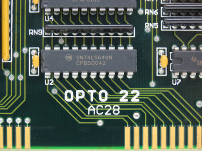OPTO 22 OPTO 22 AC28 PCB ISA Bus to Pamux Bus Adapter Interface Card 001794D