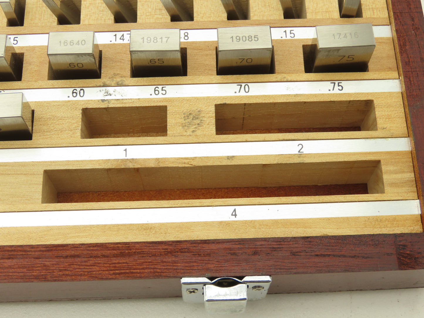 Shars 303-5307C Grade 0 Rectangular Gage 81 Block Set .05"-4"  -Missing 8pcs