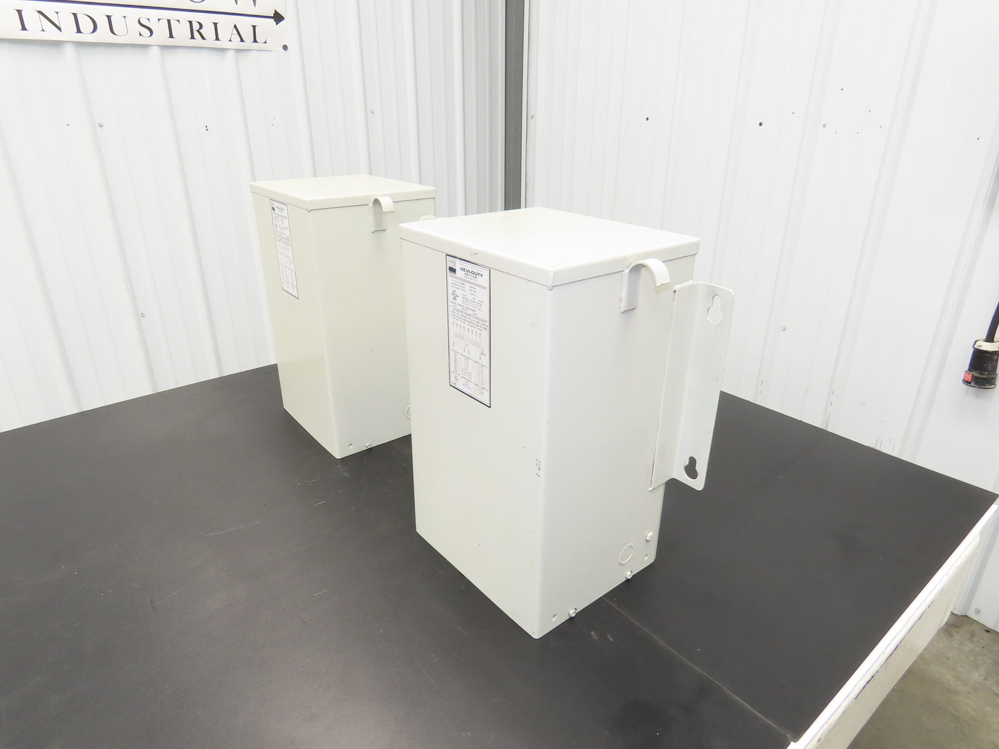 Hevi-Duty Wall Mount Transformer 5KVA 1PH HV 240/480V LV 120/240V Lot of 2