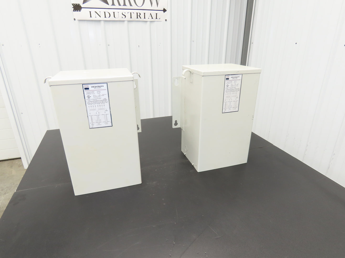 Hevi-Duty Wall Mount Transformer 5KVA 1PH HV 240/480V LV 120/240V Lot of 2