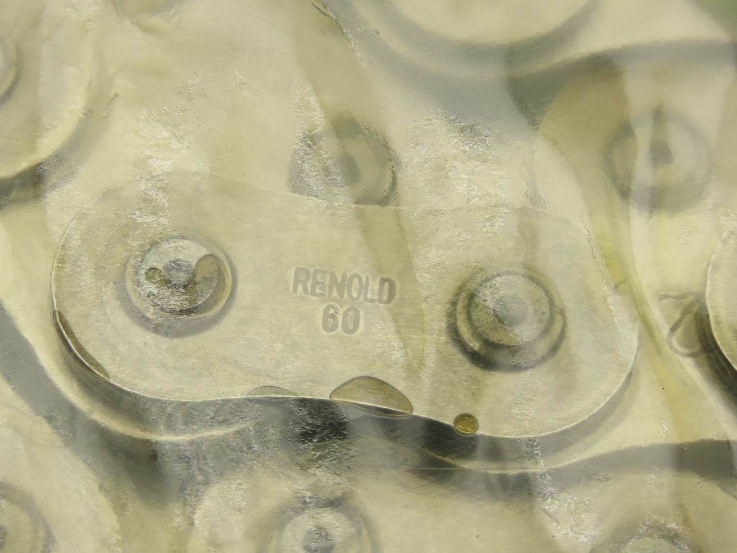 Renold 60A1X10FT Riveted #60 Roller Chain 10Ft Length 3/4" Pitch Single Strand