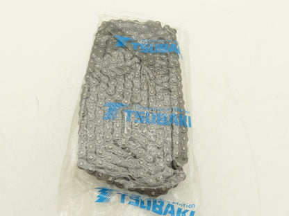 Tsubaki #40Roller Chain Riveted 10' Length 240 Links