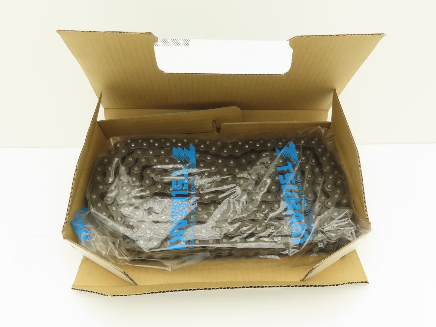 Tsubaki #40Roller Chain Riveted 10' Length 240 Links