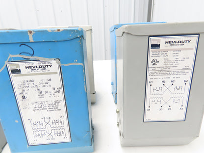 Hevi-Duty HS1F750B Transformer 0.75 KVA 1Ph HV 240/480 LV 120/240 Lot of 8