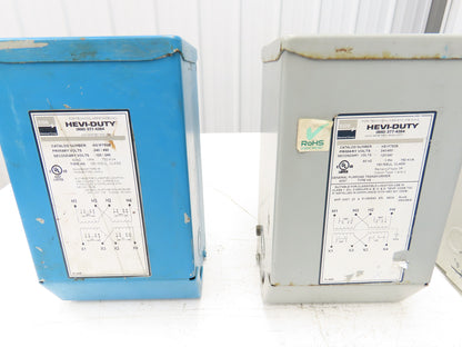 Hevi-Duty HS1F750B Transformer 0.75 KVA 1Ph HV 240/480 LV 120/240 Lot of 8