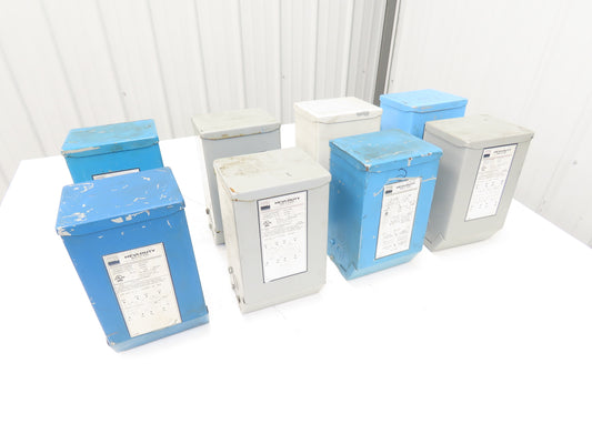 Hevi-Duty HS1F750B Transformer 0.75 KVA 1Ph HV 240/480 LV 120/240 Lot of 8