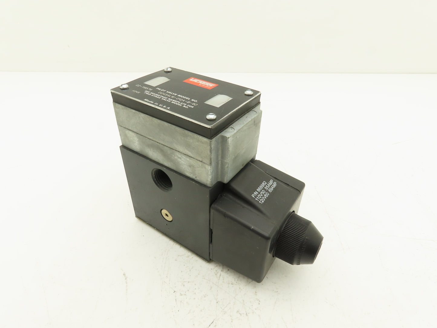 Vickers DG4S4LW-012A-B-60 Directional Control Solenoid Valve 120V 02-119576