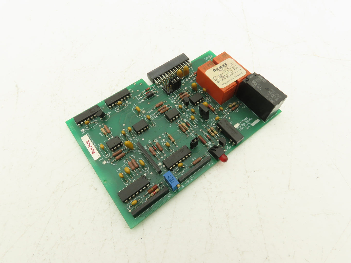 Ransburg Electrostatic Systems 78676 Motor Control Circuit Board PCB Assembly
