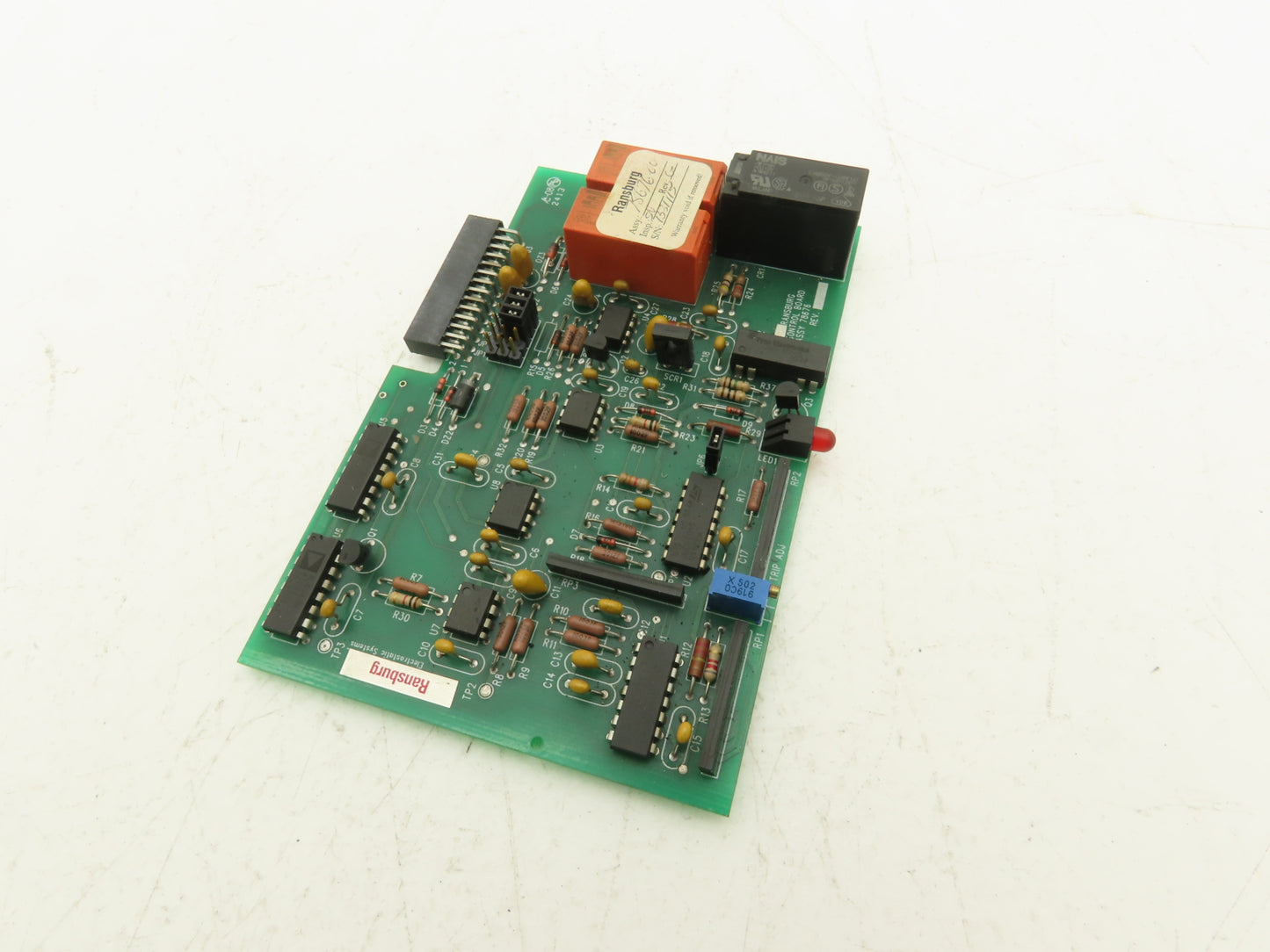 Ransburg Electrostatic Systems 78676 Motor Control Circuit Board PCB Assembly