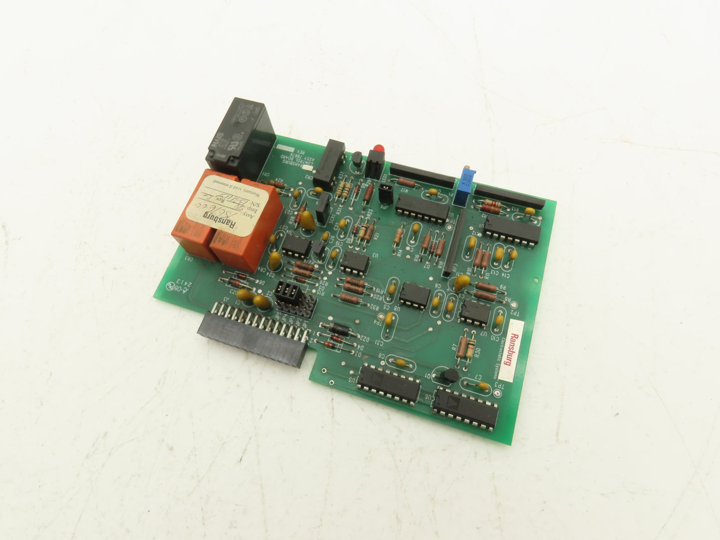 Ransburg Electrostatic Systems 78676 Motor Control Circuit Board PCB Assembly
