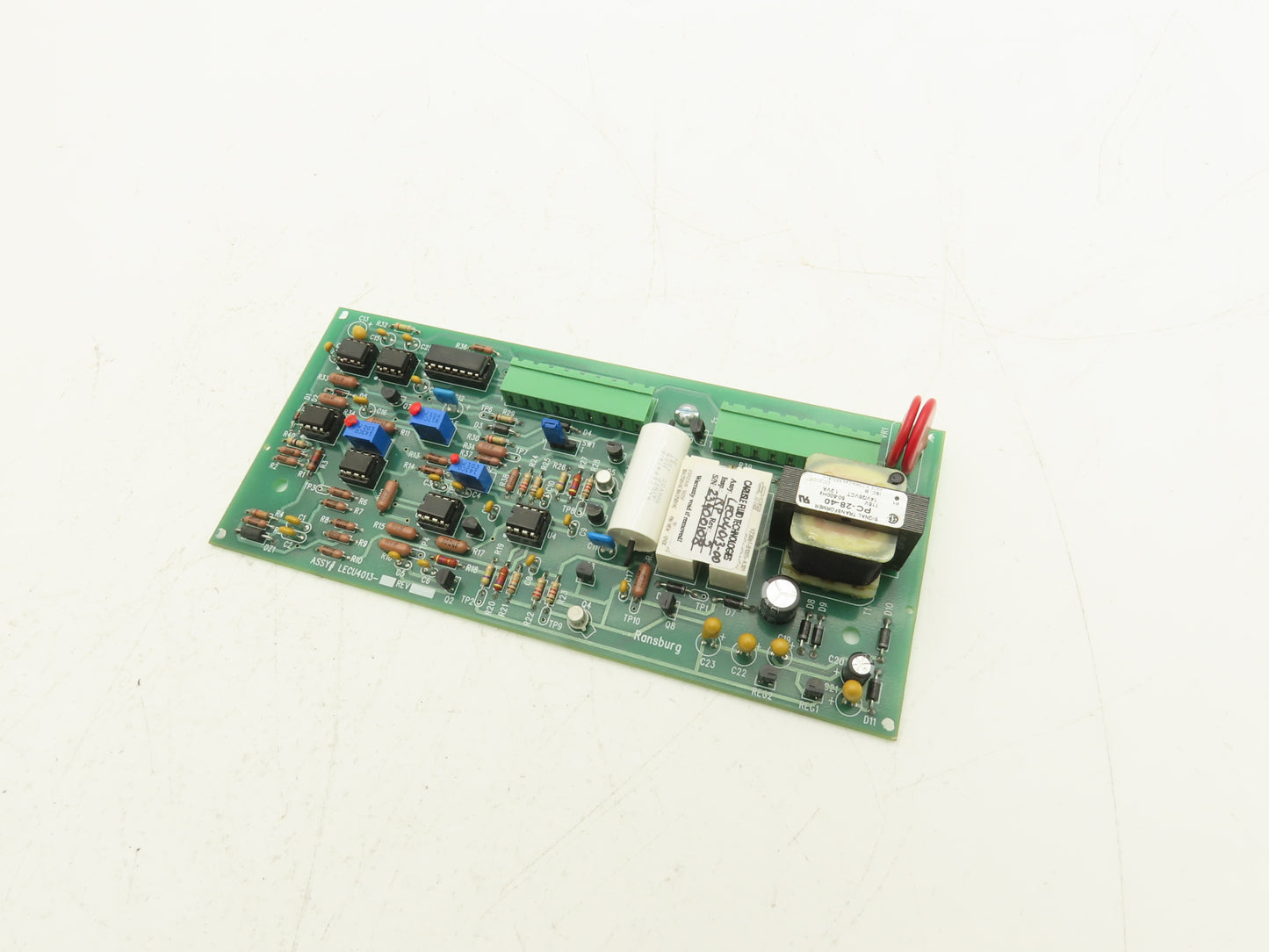 Ransburg Electrostatic Systems LECU4013-00 Motor Control Circuit Board PCB Assembly