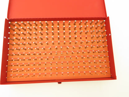 Van Keuren VK-II Steel Plug Pin Gage Set .061-.250" Class ZZ  -Missing 2pcs