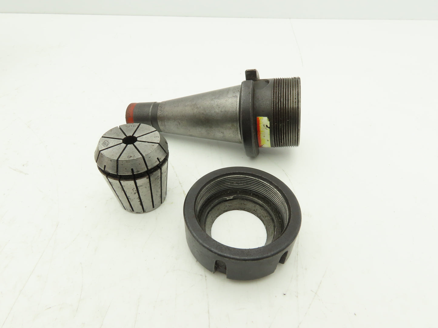 ETM ISO40 ER40 15 Collet Chuck Kit 1/8-1" With 40 ER40X2.165 E Chuck & Wrench