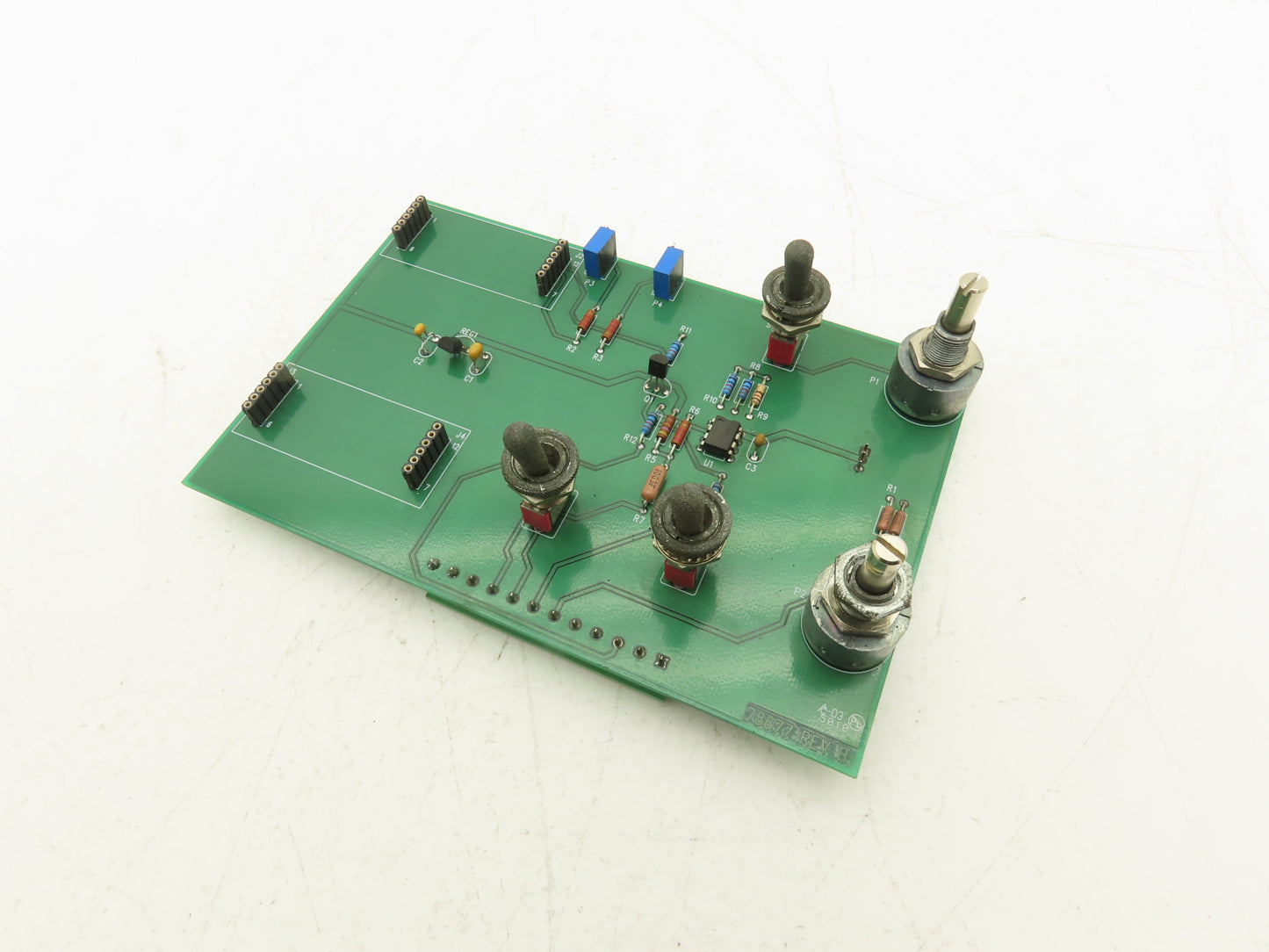 Ransburg Electrostatic Systems 78677 Machine Door Control Circuit Board PCB