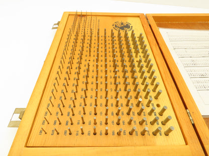 Meyer C-10 Minus Steel Pin Gage Set .011-.250"  Incomplete Set Missing 13pcs