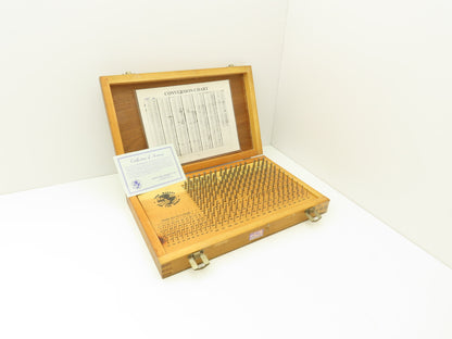 Meyer C-10 Minus Steel Pin Gage Set .011-.250"  Incomplete Set Missing 13pcs