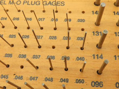 Meyer C-10 Minus Steel Pin Gage Set .011-.250"  Incomplete Set Missing 13pcs