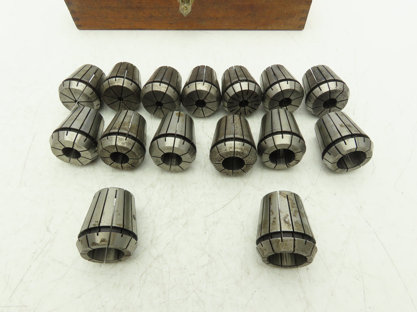 ETM ISO40 ER40 15 Collet Chuck Kit 1/8-1" With ISO40 ER40X2.156E Chuck No Wrench