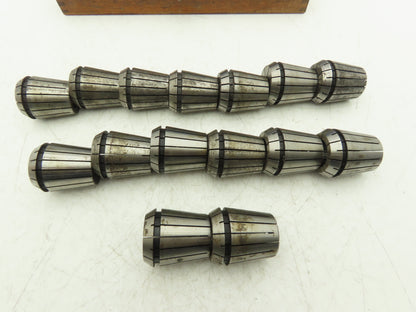 ETM ISO40 ER40 15 Collet Chuck Kit 1/8-1" With ISO40 ER40X2.156E Chuck No Wrench