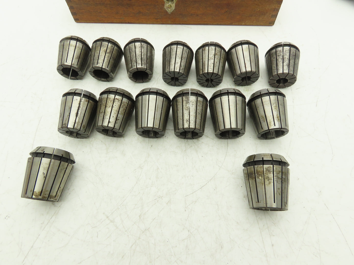 ETM ISO40 ER40 15 Collet Chuck Kit 1/8-1" With ISO40 ER40X2.156E Chuck No Wrench