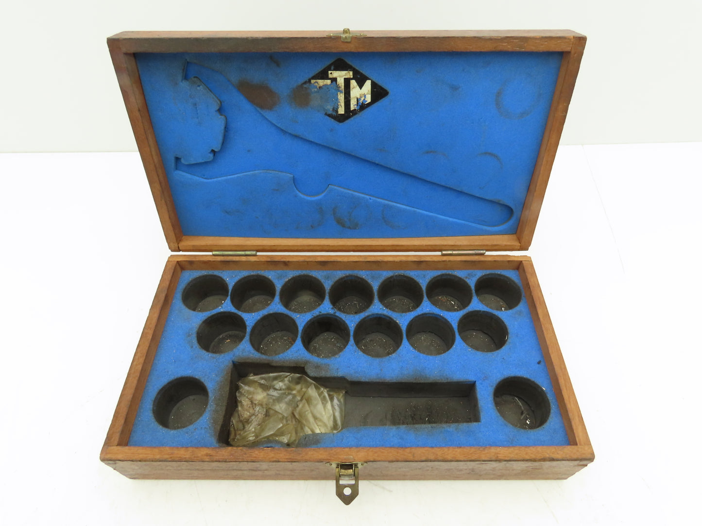 ETM ISO40 ER40 15 Collet Chuck Kit 1/8-1" With ISO40 ER40X2.156E Chuck No Wrench