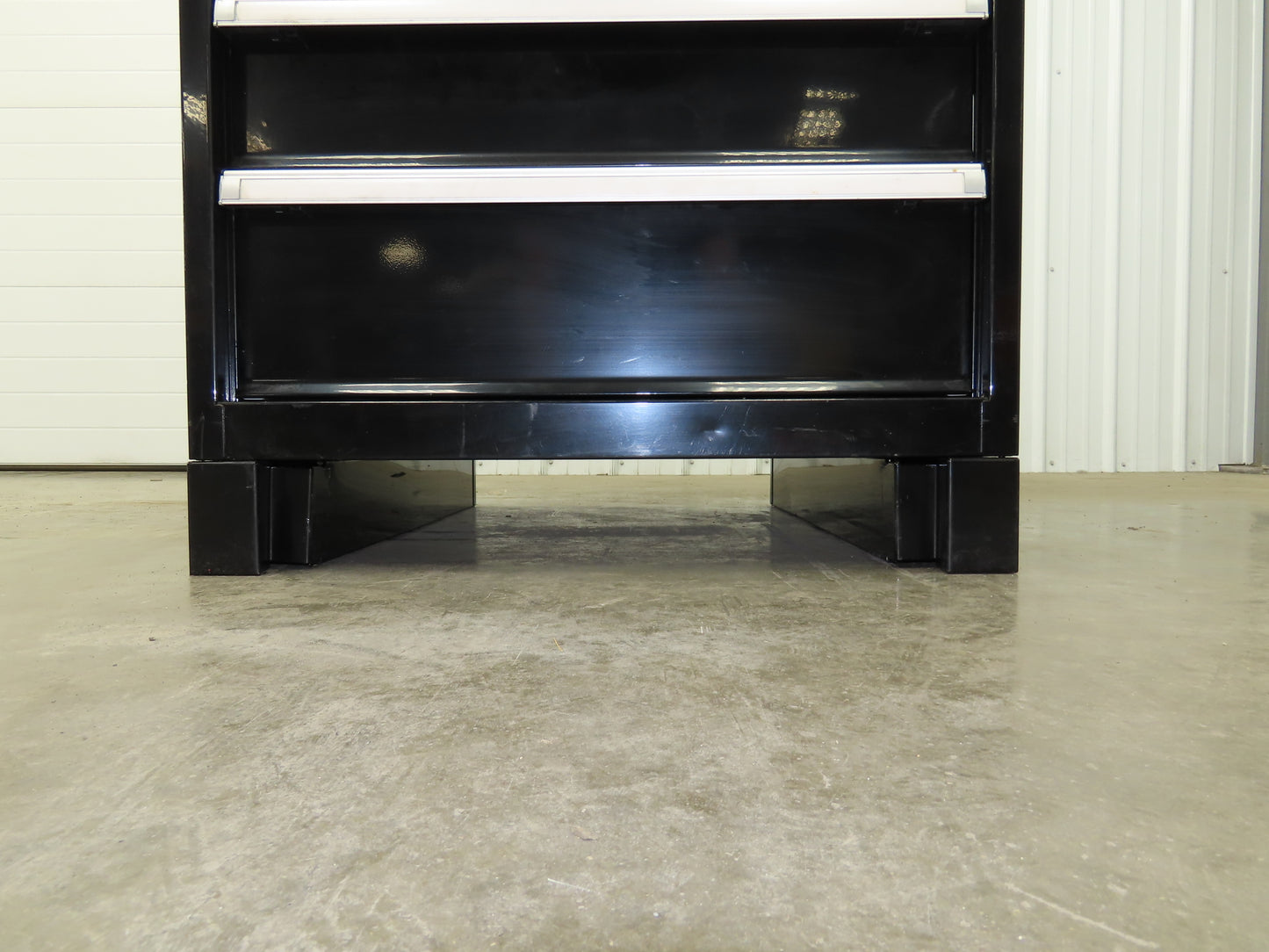 Uline Modular Steel 7 Drawer Tool Cabinet 29x29x44" Black Dividers