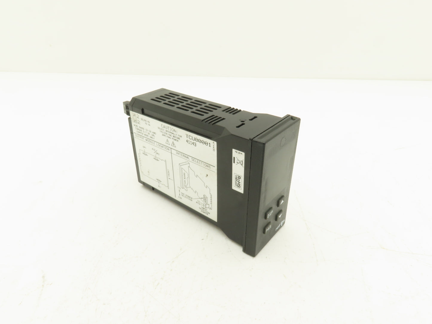 Red Lion Controls TCU00001 4.4 Digit Panel Mount Temperature Control 115/230VAC