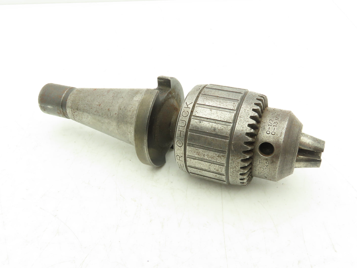 Jacobs 40 J4 E Tapered Shank Keyed 14N 3JT Super Drill Chuck 1/2" Tool 30345