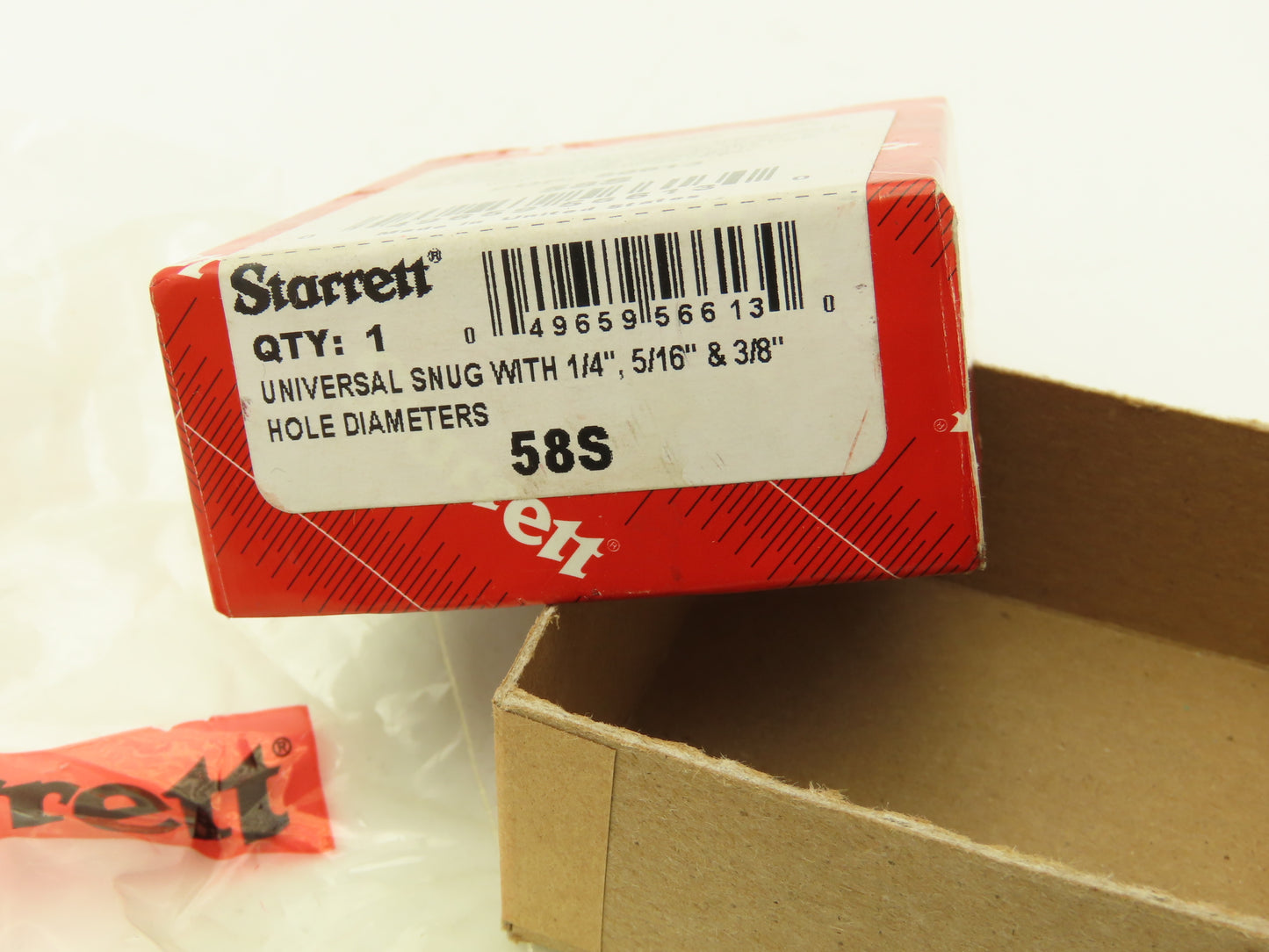 Starrett 58S Universal Snug Clamp 1/4" 5/16" 3/8" for Gage Indicators  Lot of 3