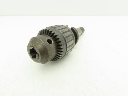 Jacobs 40 J4 E Tapered Shank Keyed 18N 4 JT Super Drill Chuck 1/8-3/4" 30347
