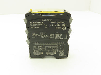 Schmersal SRB-E-232ST Safety Monitoring Module 24VDC 0-30Sec Drop-Out Delay