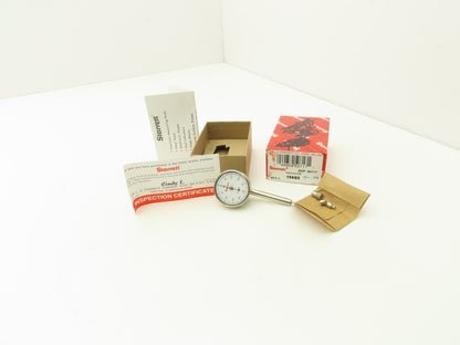 Starrett 196B5 Universal Back Plunger Dial Gage Indicator 0-50-0 .001"/0.02mm