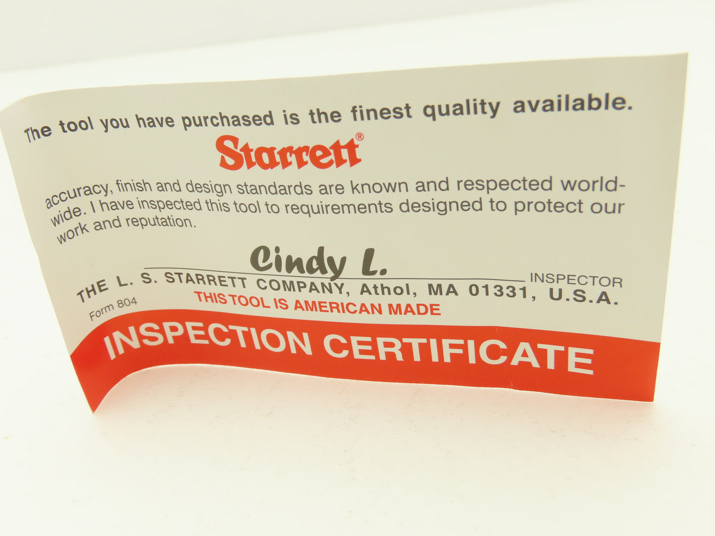 Starrett 196B5 Universal Back Plunger Dial Gage Indicator 0-50-0 .001"/0.02mm