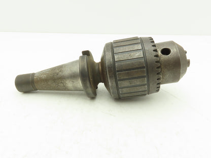 Jacobs 40 J4 E Tapered Shank Keyed 18N 4 JT Super Drill Chuck 1/8-3/4" 30347