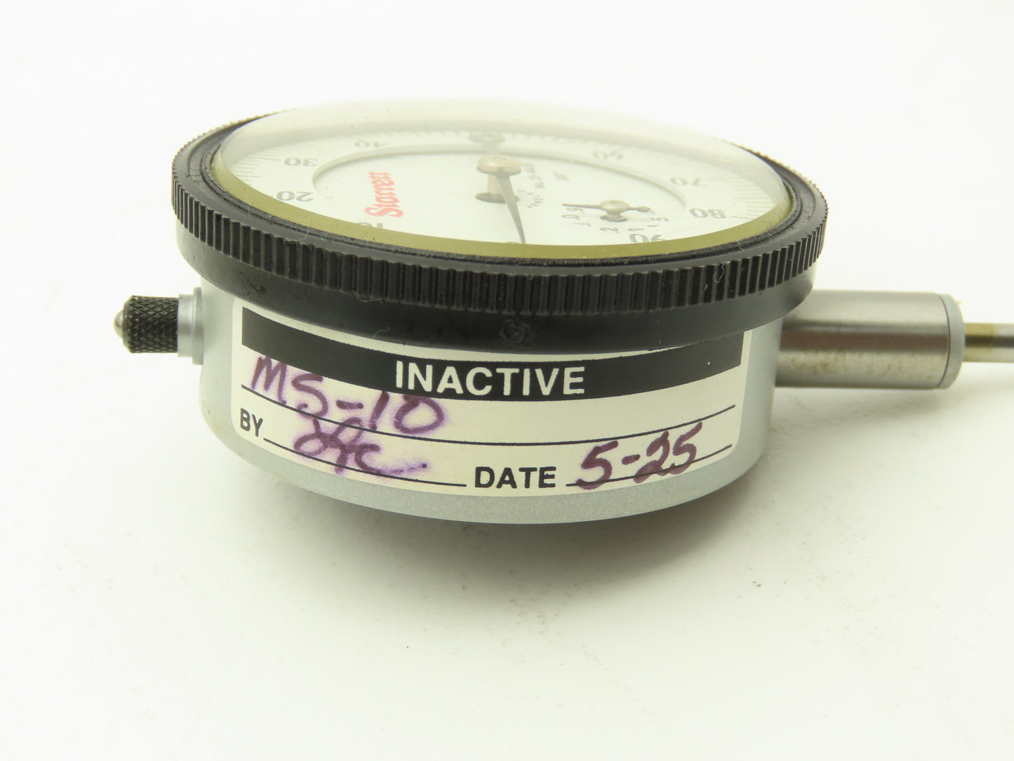 Starrett 25-441/5J Dial Gage Indicator 0-100 Cont .500" Range .001" Grad