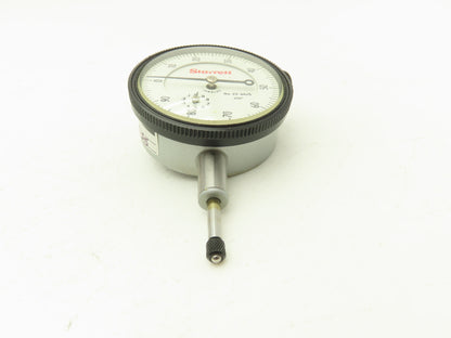 Starrett 25-441/5J Dial Gage Indicator 0-100 Cont .500" Range .001" Grad