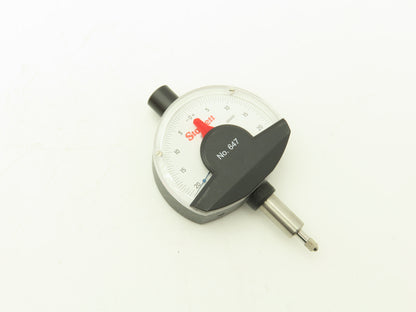 Starrett 647 Dial Comparator Gage Indicator 20-0-20 / .004" Range .00005" Grad
