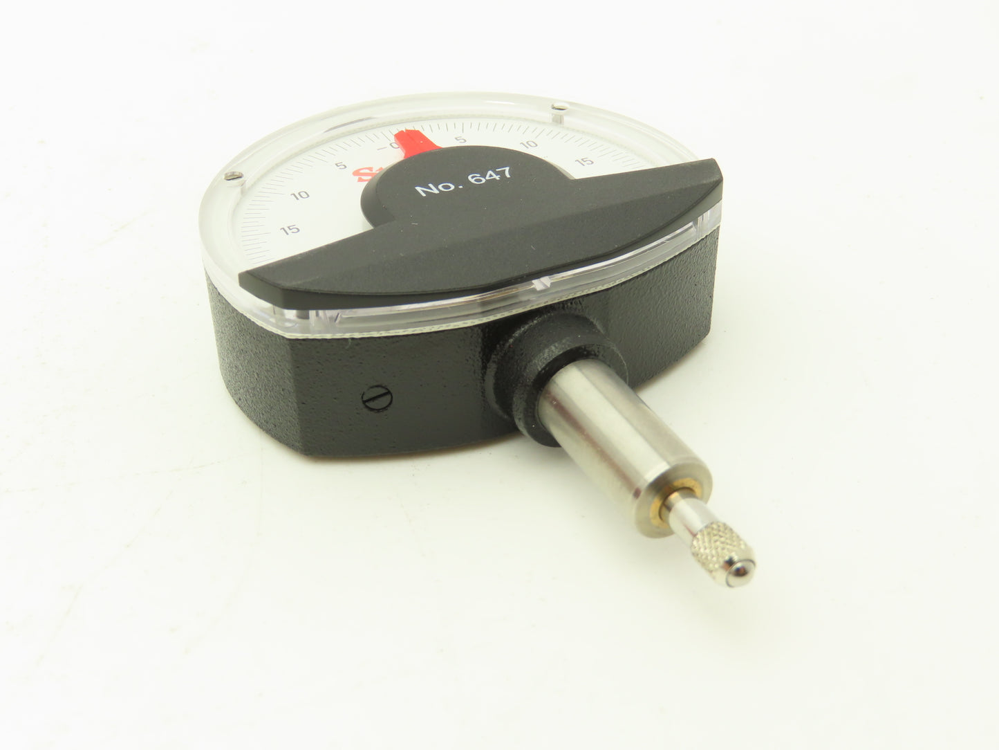 Starrett 647 Dial Comparator Gage Indicator 20-0-20 / .004" Range .00005" Grad