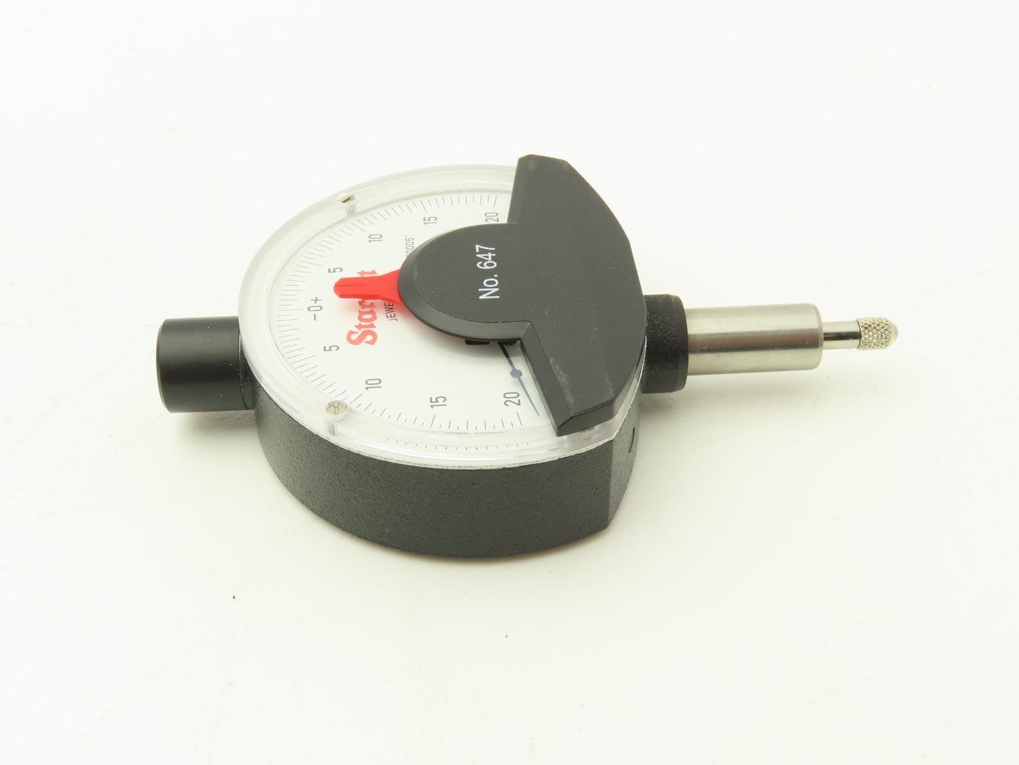 Starrett 647 Dial Comparator Gage Indicator 20-0-20 / .004" Range .00005" Grad