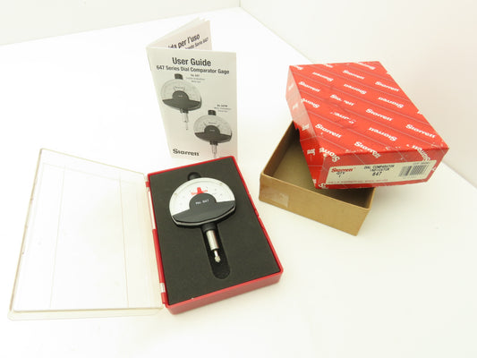 Starrett 647 Dial Comparator Gage Indicator 20-0-20 / .004" Range .00005" Grad